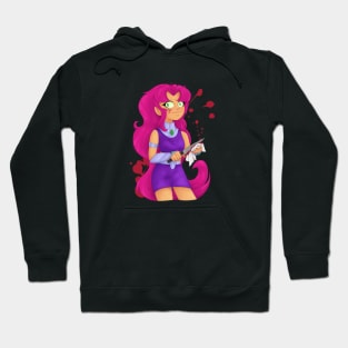 Slightly insane Starfire Hoodie